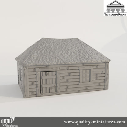 Cabin Hrimstead - Resin Print - Tabletop RPG Terrain - Terrain4Print - Qumi Quality Miniatures - Qumi