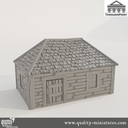 Cabin Hrimstead - Resin Print - Tabletop RPG Terrain - Terrain4Print - Qumi Quality Miniatures - Qumi