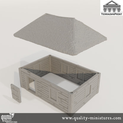 Cabin Hrimstead - Resin Print - Tabletop RPG Terrain - Terrain4Print - Qumi Quality Miniatures - Qumi