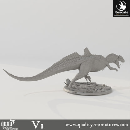 Concavenator - Dinotopia - 32mm Tabletop RPG Mini - Qumi - Rescale Miniatures Quality Miniatures - Qumi