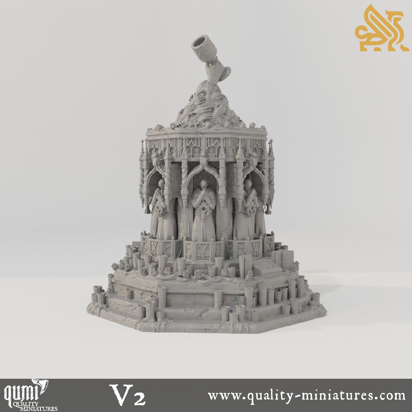 Corrupted Chalice - 32mm Tabletop RPG Mini - Qumi - DM Stash Quality Miniatures - Qumi