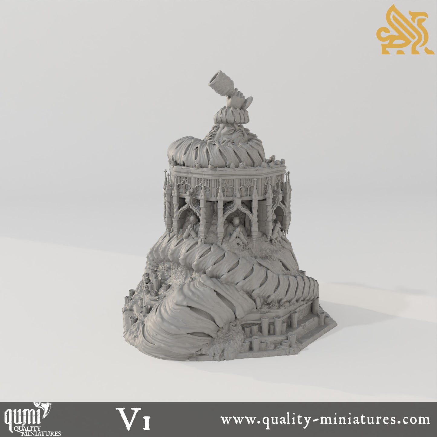 Corrupted Chalice - 32mm Tabletop RPG Mini - Qumi - DM Stash Quality Miniatures - Qumi