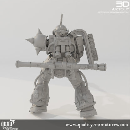 Cyclops Mech - 32mm Tabletop RPG Mini - Size L - Qumi Quality Miniatures - Qumi