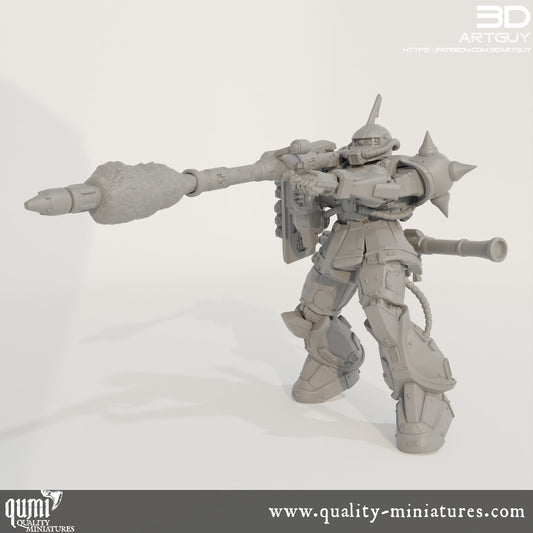 Cyclops Mech - 32mm Tabletop RPG Mini - Size L - Qumi Quality Miniatures - Qumi