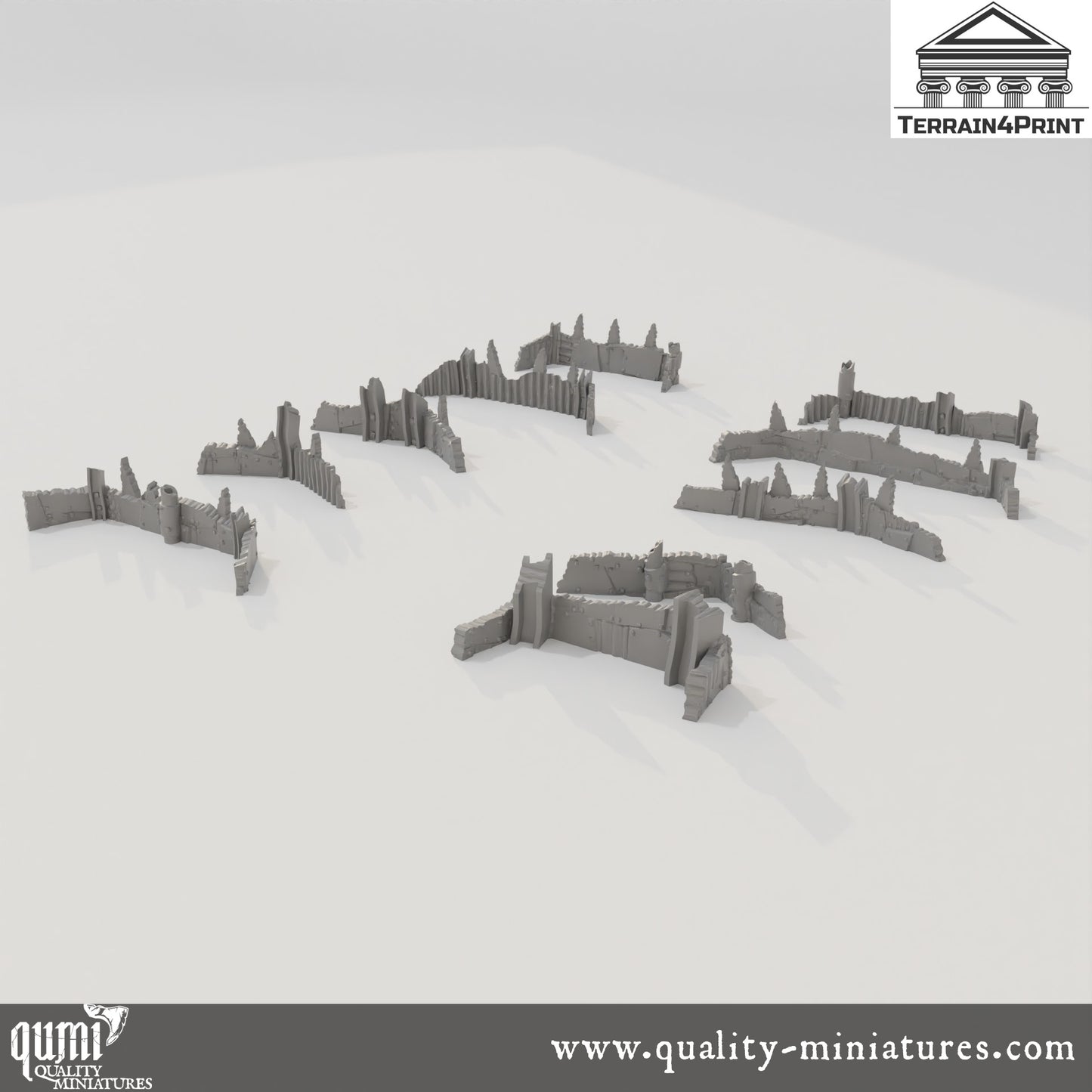 Dakka Covers - Rivet City - Resin Print - Tabletop RPG Terrain - Terrain4Print - Qumi Quality Miniatures - Qumi