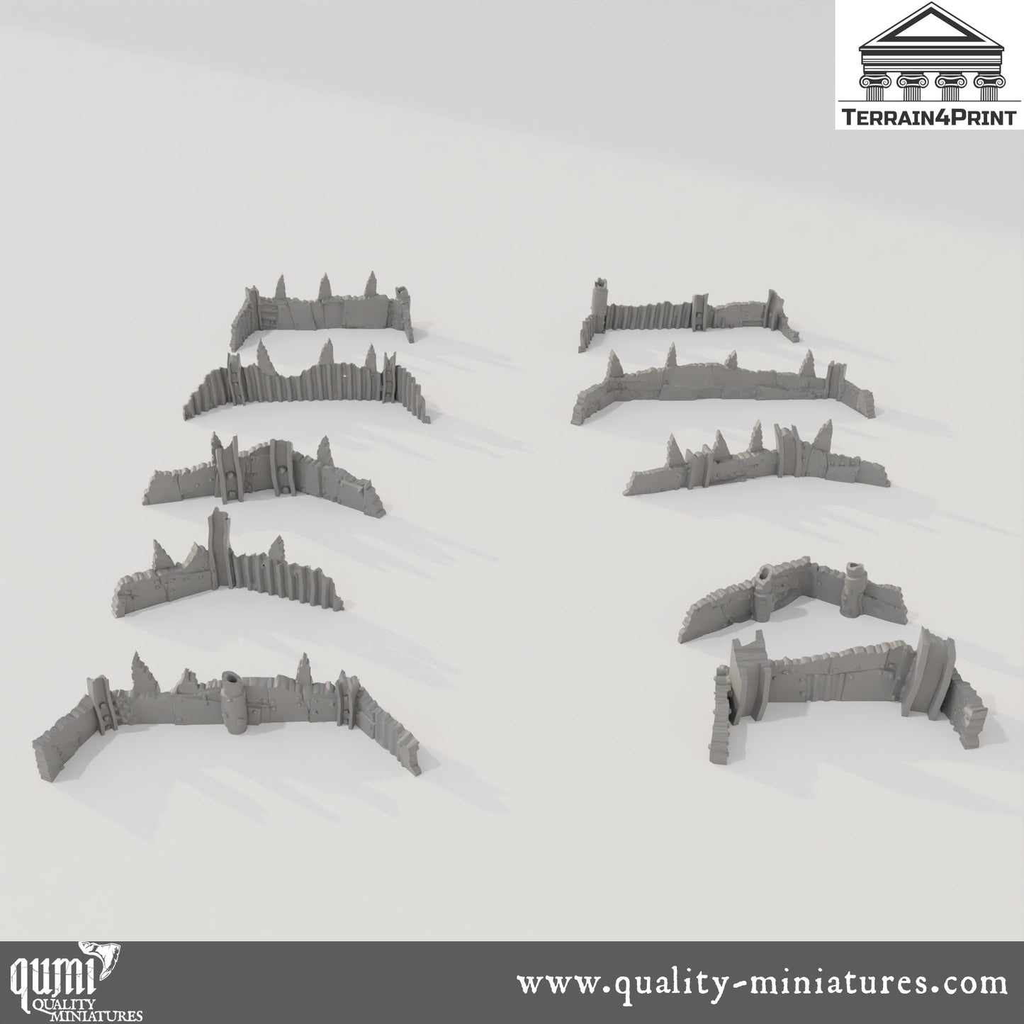 Dakka Covers - Rivet City - Resin Print - Tabletop RPG Terrain - Terrain4Print - Qumi Quality Miniatures - Qumi