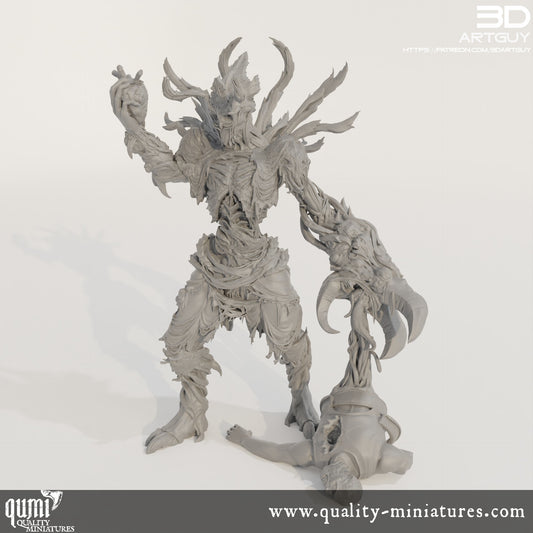 Demon King - 32mm Tabletop RPG Mini - Qumi Quality Miniatures - Qumi