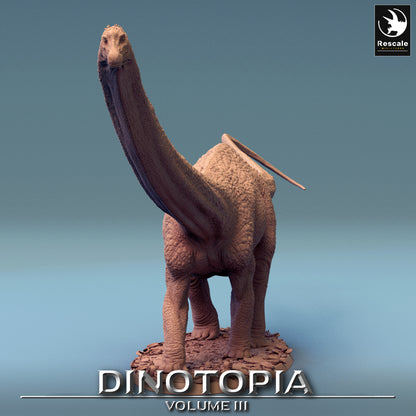 Diplodocus - Dinotopia - 32mm Tabletop RPG Mini - Qumi - Rescale Miniatures Quality Miniatures - Qumi