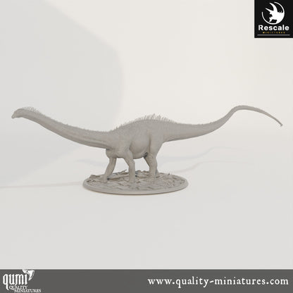 Diplodocus - Dinotopia - 32mm Tabletop RPG Mini - Qumi - Rescale Miniatures Quality Miniatures - Qumi