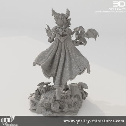 Dragon Queen - 32mm Tabletop RPG Mini - Qumi Quality Miniatures - Qumi