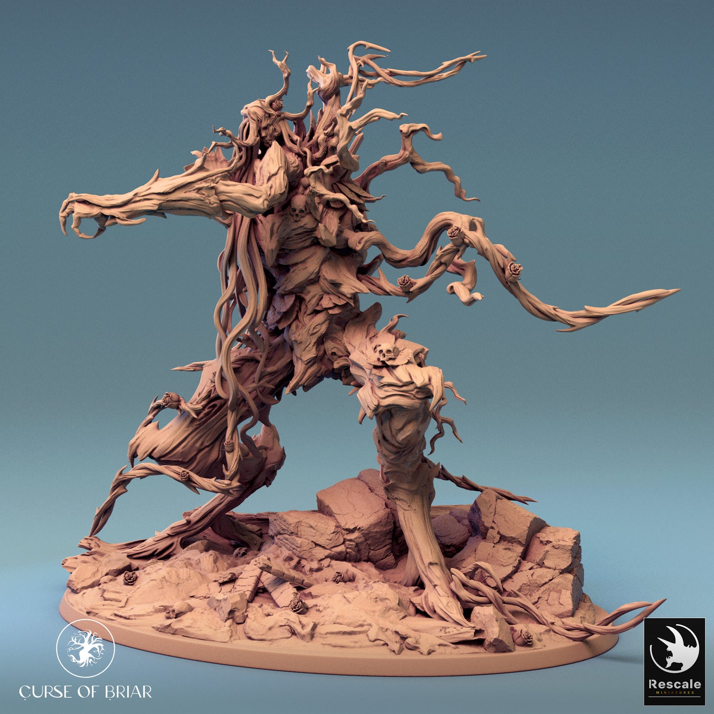 Dryad - 32mm Tabletop RPG Mini - Qumi - Rescale Miniatures Quality Miniatures - Qumi