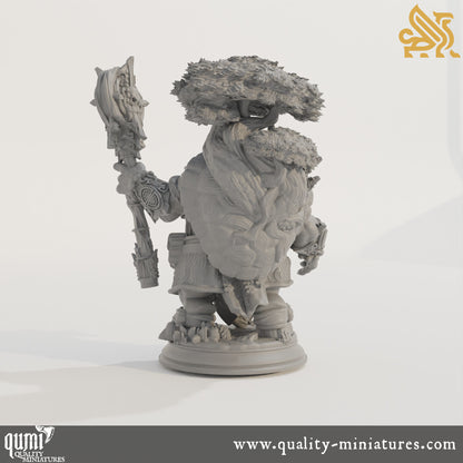 Elki the Wanderer - 32mm 75mm Tabletop RPG Mini - Qumi - DM Stash