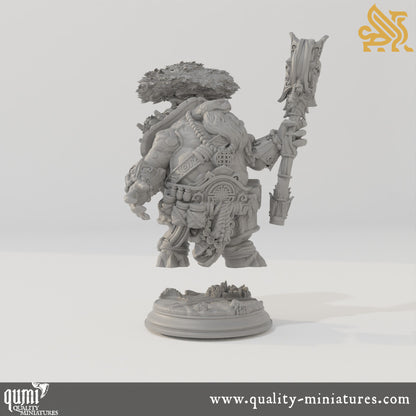 Elki the Wanderer - 32mm 75mm Tabletop RPG Mini - Qumi - DM Stash