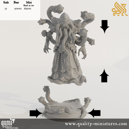 Elthakar the Reborn - 32mm Tabletop RPG Mini - Qumi - DM Stash Quality Miniatures - Qumi