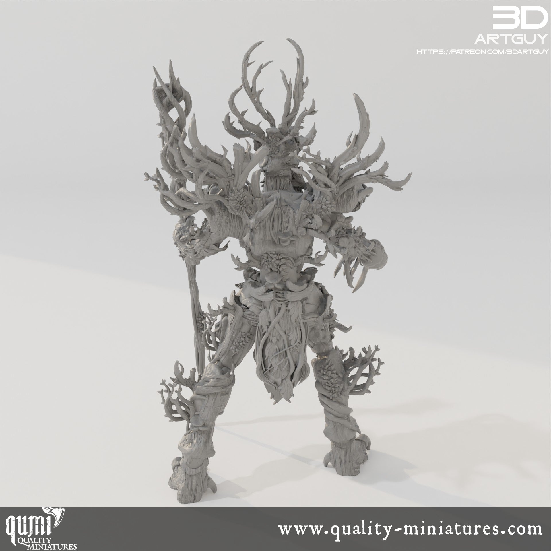 Ent - 32mm Tabletop RPG Mini - Size L - Qumi Quality Miniatures - Qumi