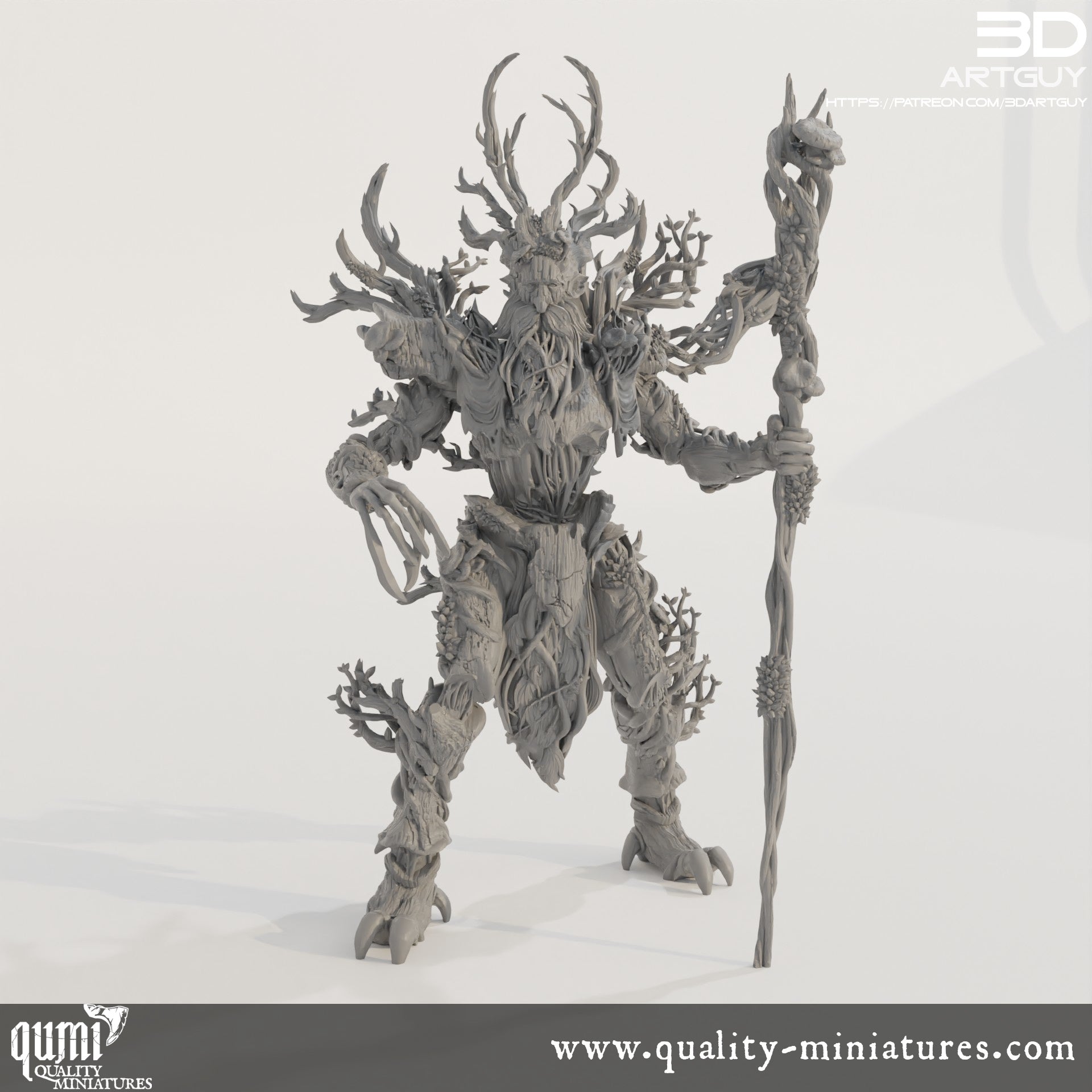 Ent - 32mm Tabletop RPG Mini - Size L - Qumi Quality Miniatures - Qumi