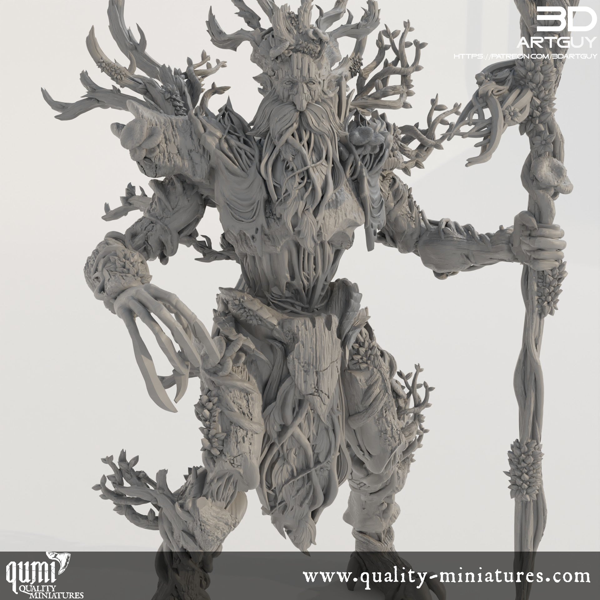 Ent - 32mm Tabletop RPG Mini - Size L - Qumi Quality Miniatures - Qumi