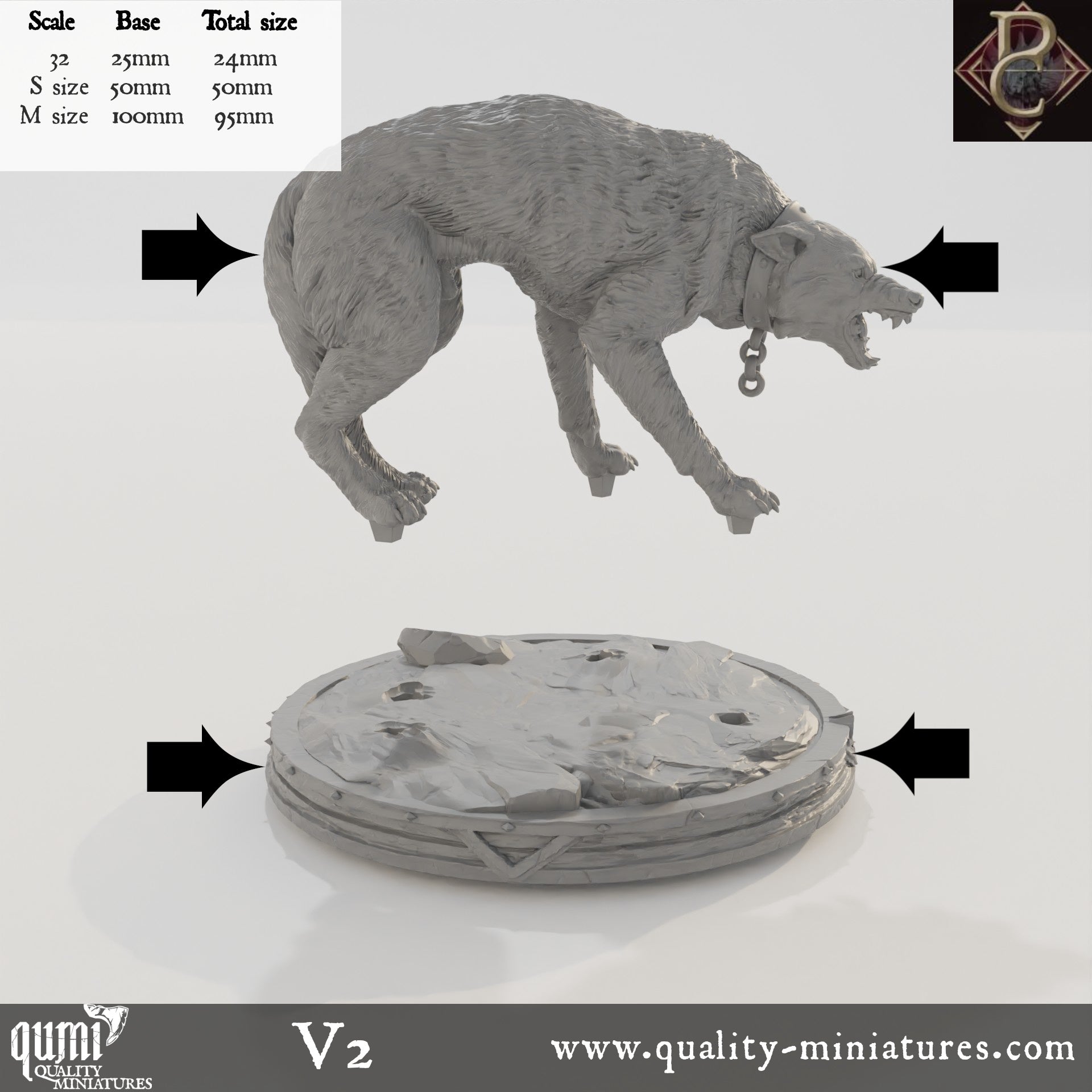 Eon and the child - 32mm Tabletop RPG Mini - Qumi - Parasite Collectibles Quality Miniatures - Qumi