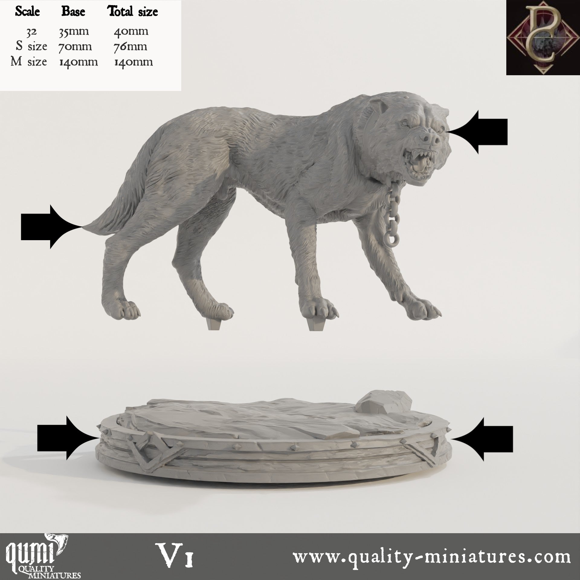 Eon and the child - 32mm Tabletop RPG Mini - Qumi - Parasite Collectibles Quality Miniatures - Qumi