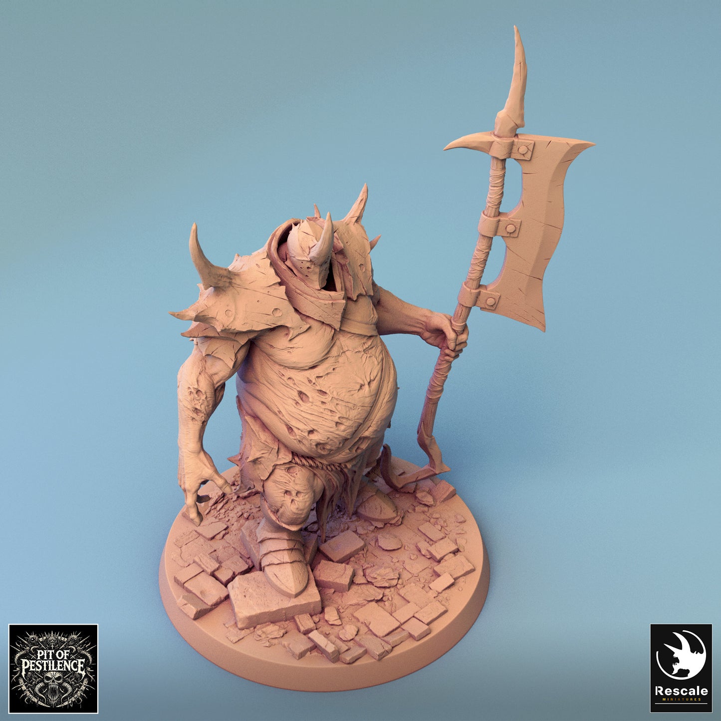 Executioner - 32mm Tabletop RPG Mini - Qumi - Rescale Miniatures