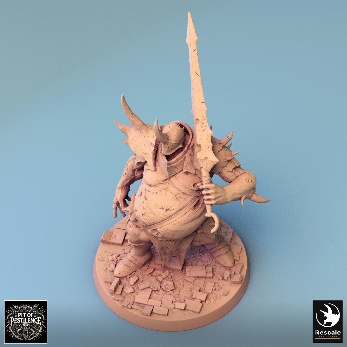 Executioner - 32mm Tabletop RPG Mini - Qumi - Rescale Miniatures