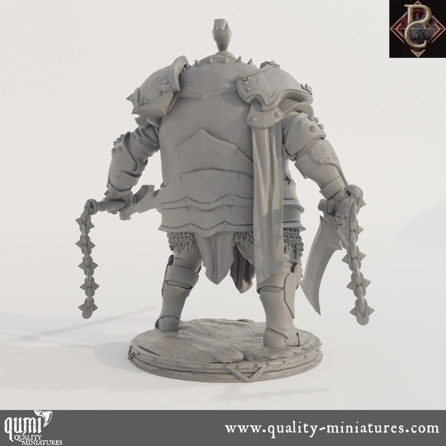 Fathon - 32mm Tabletop RPG Mini - up to XL Size - Qumi - Parasite Collectibles