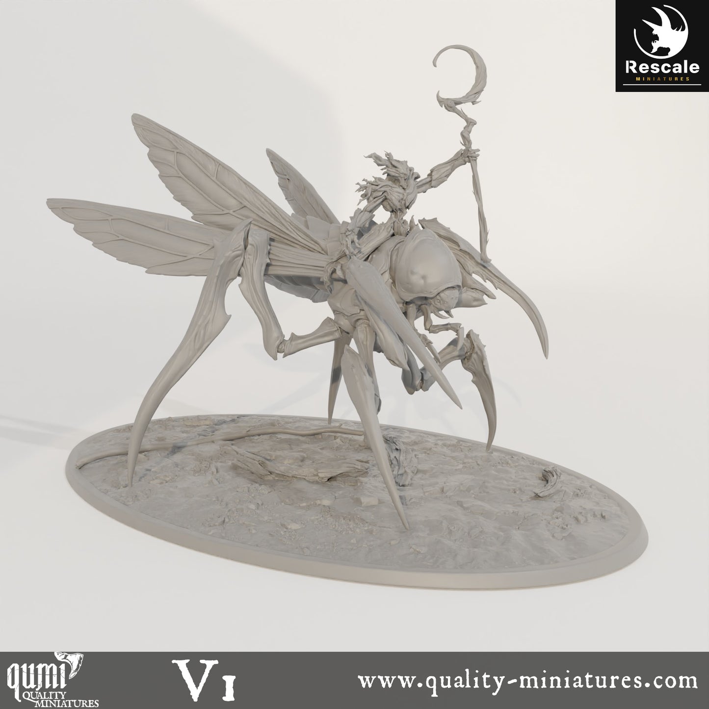 Fyrionis - 32mm Tabletop RPG Mini - Qumi - Rescale Miniatures Quality Miniatures - Qumi