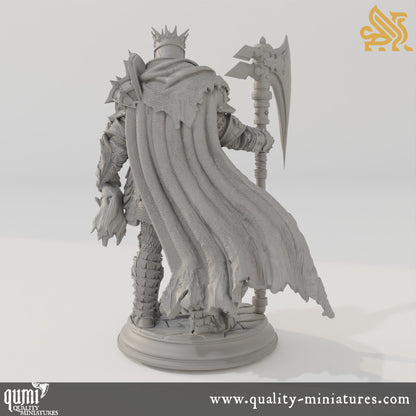 Gerhardt the Unwavering - Duke’s Executioner - 32mm 75mm Tabletop RPG Mini - Qumi - DM Stash Quality Miniatures - Qumi