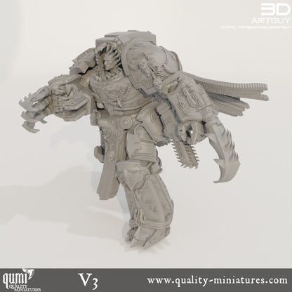 Giant Shark - 32mm Tabletop RPG Mini - Qumi Quality Miniatures - Qumi