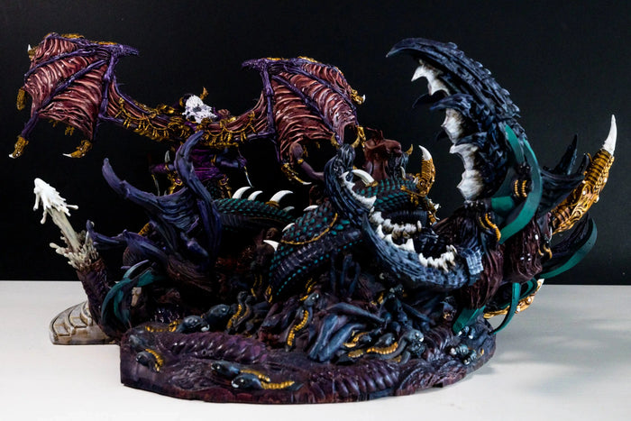 Giant Snake Hedonist Diorama - designed by 3D ArtGuy