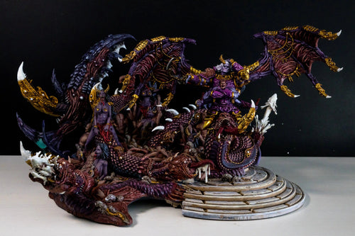 Giant Snake Hedonist Diorama - designed by 3D ArtGuy
