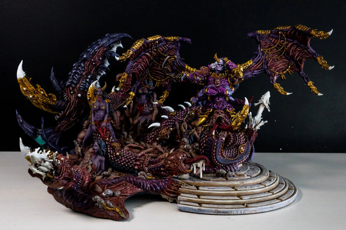 Giant Snake Hedonist Diorama - designed by 3D ArtGuy