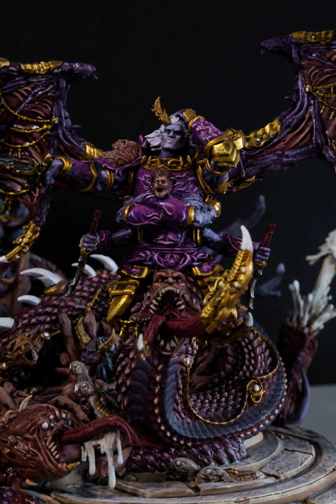 Riesenschlange "Hedonist" Tabletop-Diorama | Qumi real print