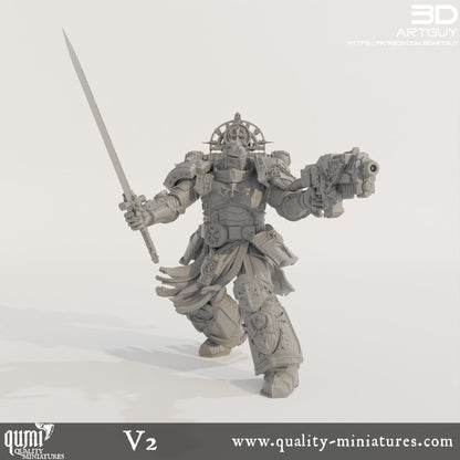 Goat - 32mm Tabletop RPG Mini - Qumi - 3D ArtGuy Quality Miniatures - Qumi