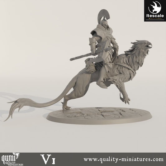 Gryph - 32mm Tabletop RPG Mini - Qumi - Rescale Miniatures