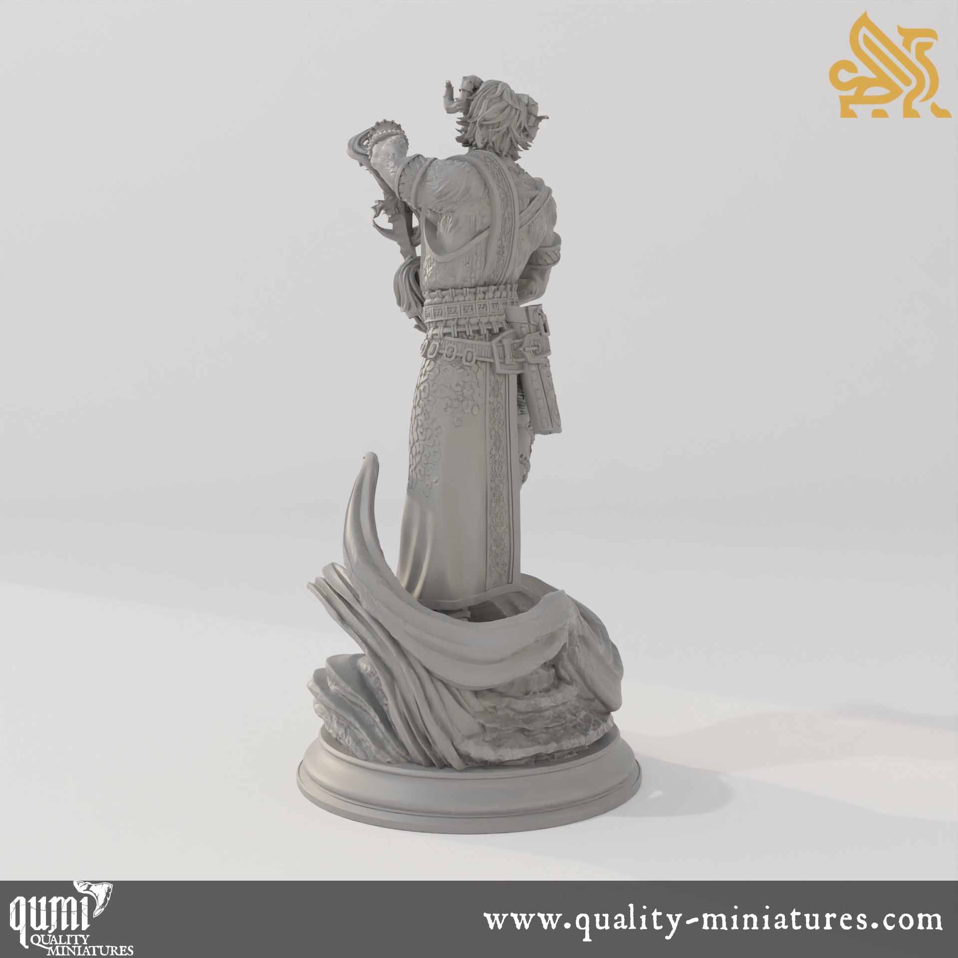 Heron of Daronai - 32mm 75mm Tabletop RPG Mini - Qumi - DM Stash Quality Miniatures - Qumi