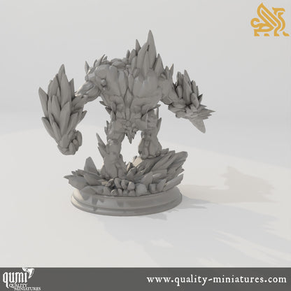 Elemental Golems - 32mm Tabletop RPG Mini - Qumi - DM Stash