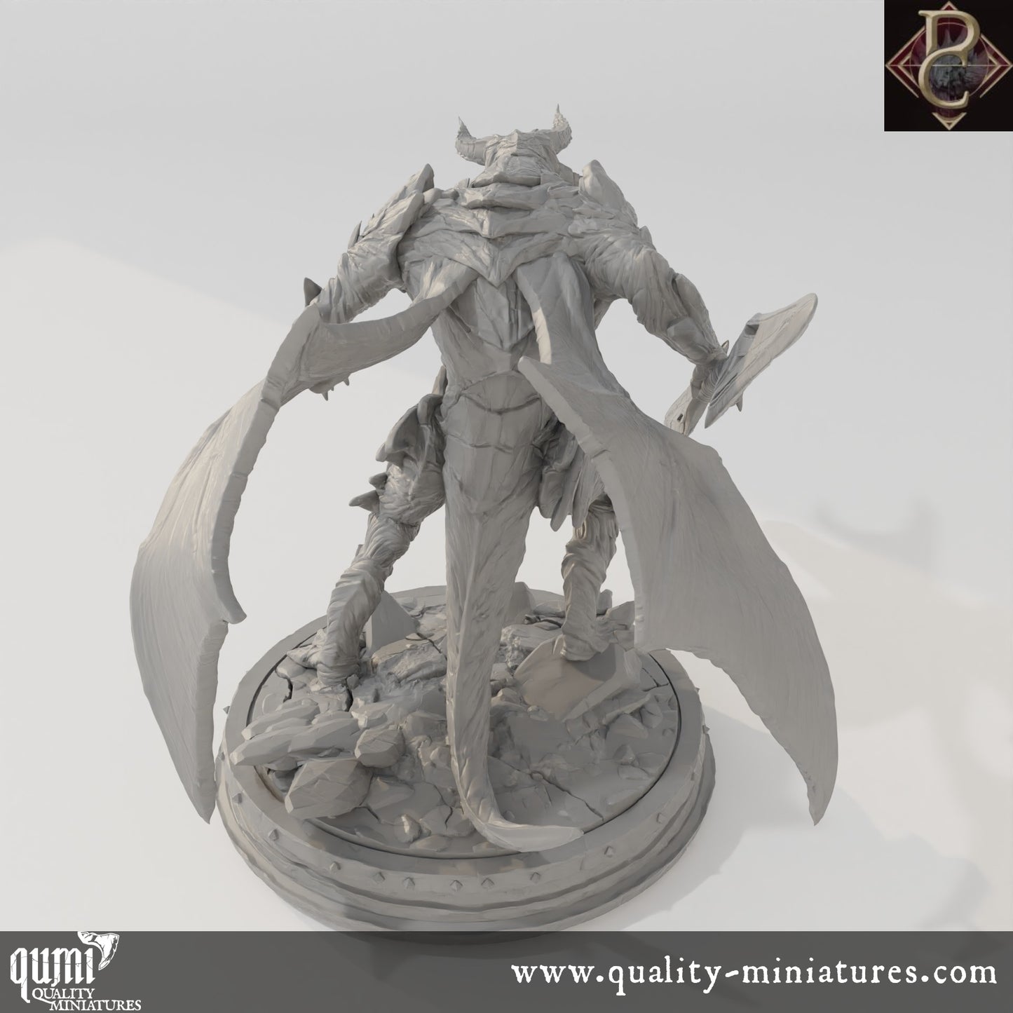 Irgren, Azghorath's will - 32mm Tabletop RPG Mini - up to XL Size - Qumi - Parasite Collectibles Quality Miniatures - Qumi