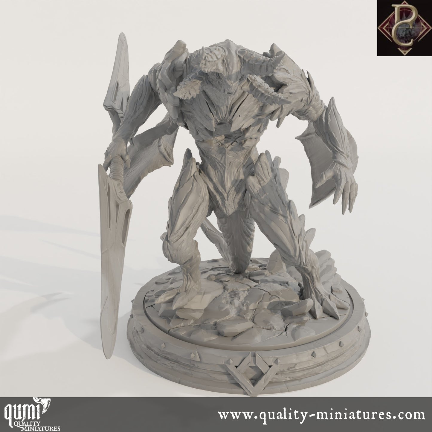 Irgren, Azghorath's will - 32mm Tabletop RPG Mini - up to XL Size - Qumi - Parasite Collectibles Quality Miniatures - Qumi