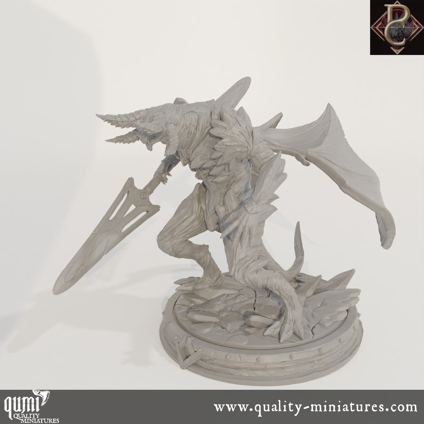 Irgren, Azghorath's will - 32mm Tabletop RPG Mini - up to XL Size - Qumi - Parasite Collectibles Quality Miniatures - Qumi