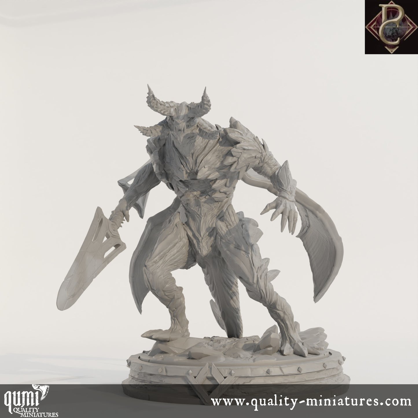 Irgren, Azghorath's will - 32mm Tabletop RPG Mini - up to XL Size - Qumi - Parasite Collectibles Quality Miniatures - Qumi