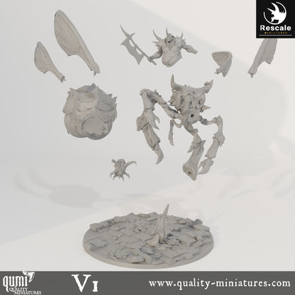 Kharax - 32mm Tabletop RPG Mini - Qumi - Rescale Miniatures