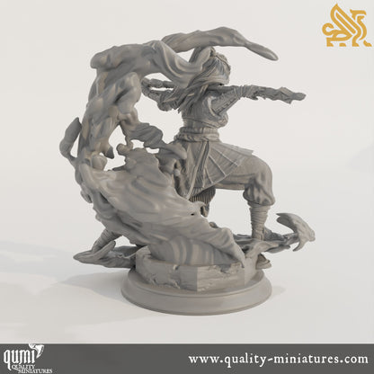 Kitarlia the Ascended Incarnate - 32mm 75mm Tabletop RPG Mini - Qumi - DM Stash