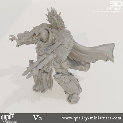 Knight Of Purity - 32mm Tabletop RPG Mini - Qumi Quality Miniatures - Qumi