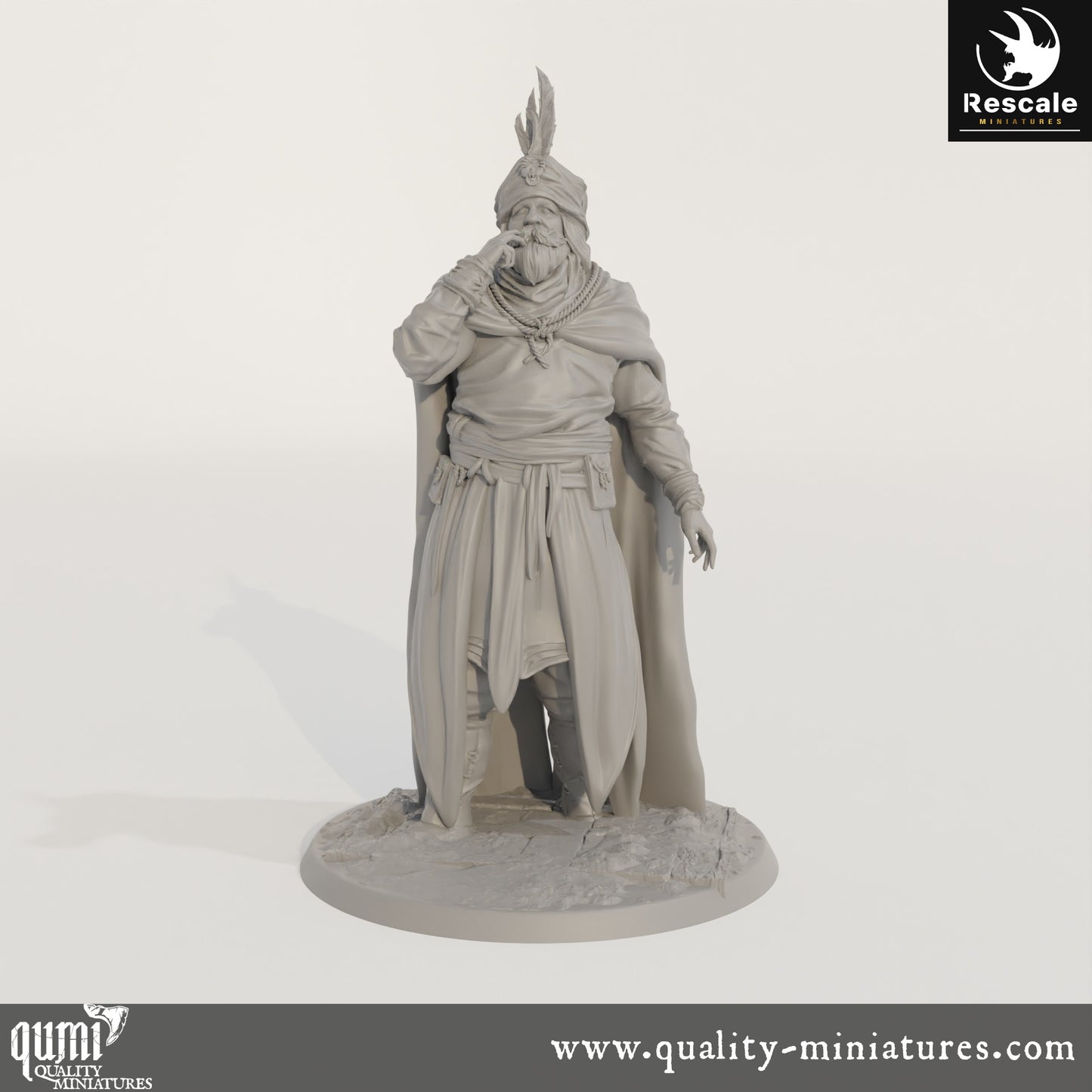 Look Lord - Dinotopia - 32mm Tabletop RPG Mini - Qumi - Rescale Miniatures Quality Miniatures - Qumi