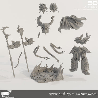 Magical Giant - 32mm Tabletop RPG Mini - Qumi Quality Miniatures - Qumi