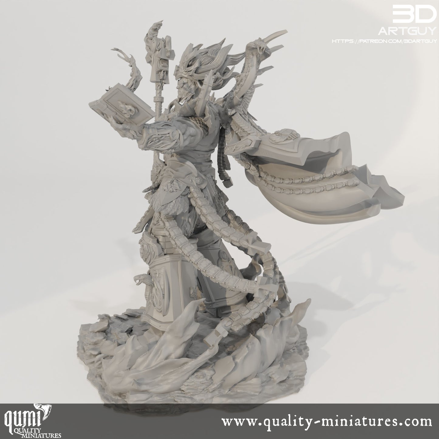 Magical Giant - 32mm Tabletop RPG Mini - Qumi Quality Miniatures - Qumi