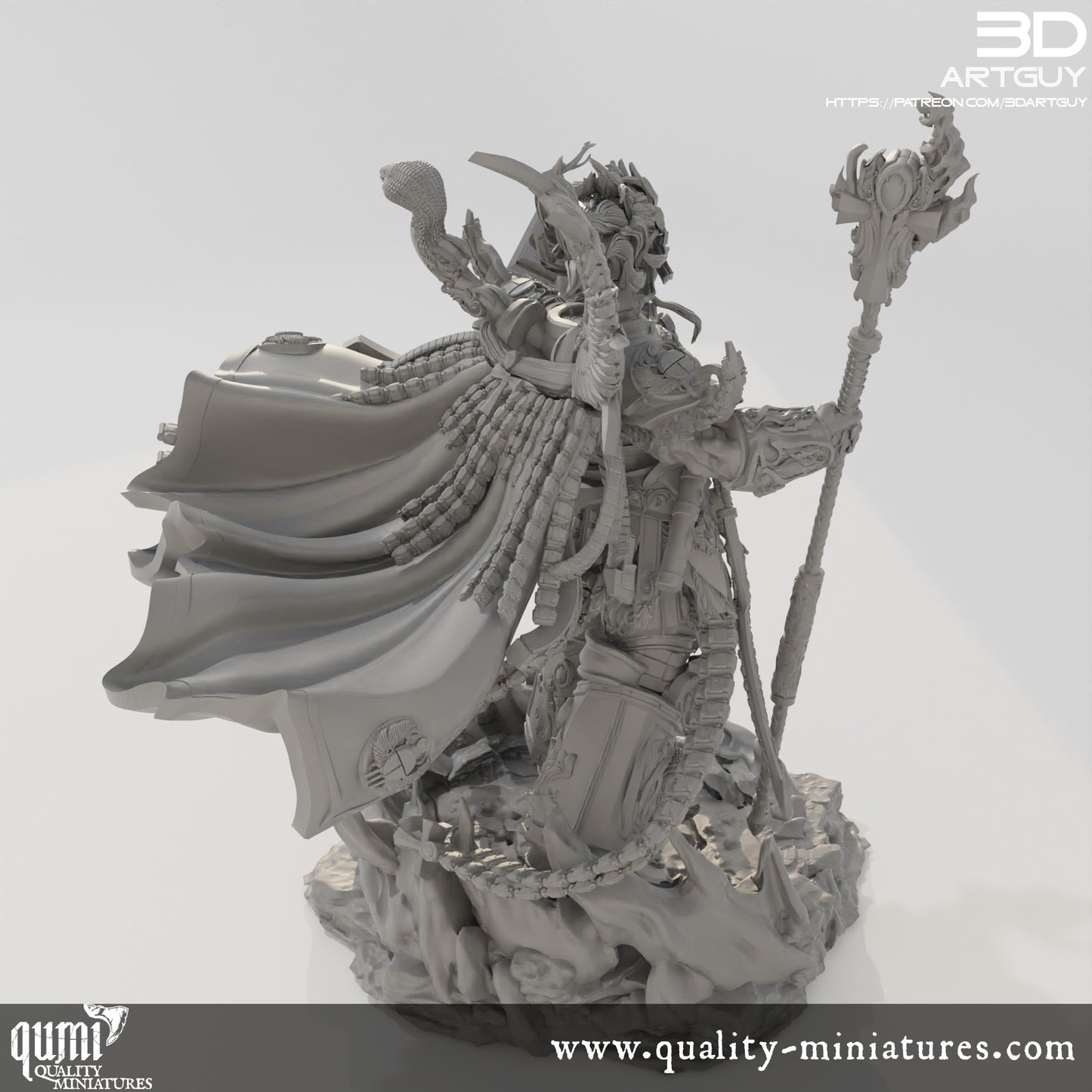 Magical Giant - 32mm Tabletop RPG Mini - Qumi Quality Miniatures - Qumi