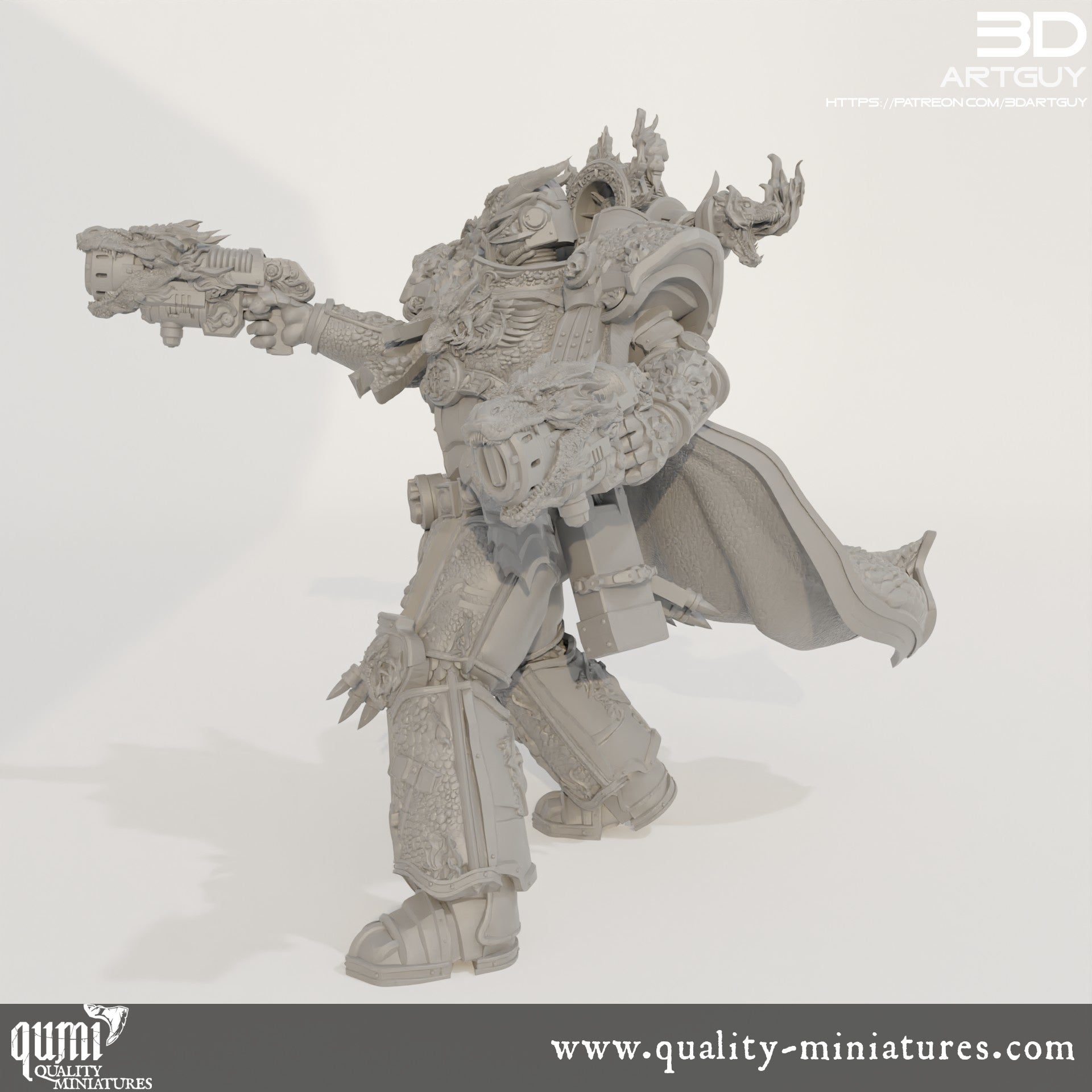 Master Smith - 32mm Tabletop RPG Mini - Qumi Quality Miniatures - Qumi