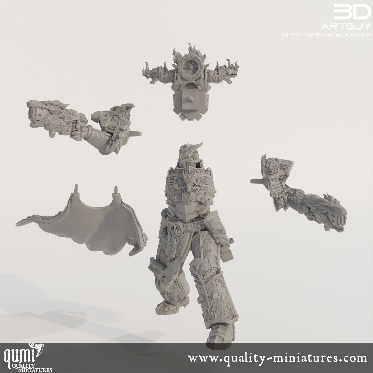 Master Smith - 32mm Tabletop RPG Mini - Qumi Quality Miniatures - Qumi